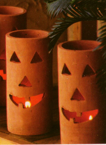 Clay Jack O Lantern.jpg - 48838 Bytes